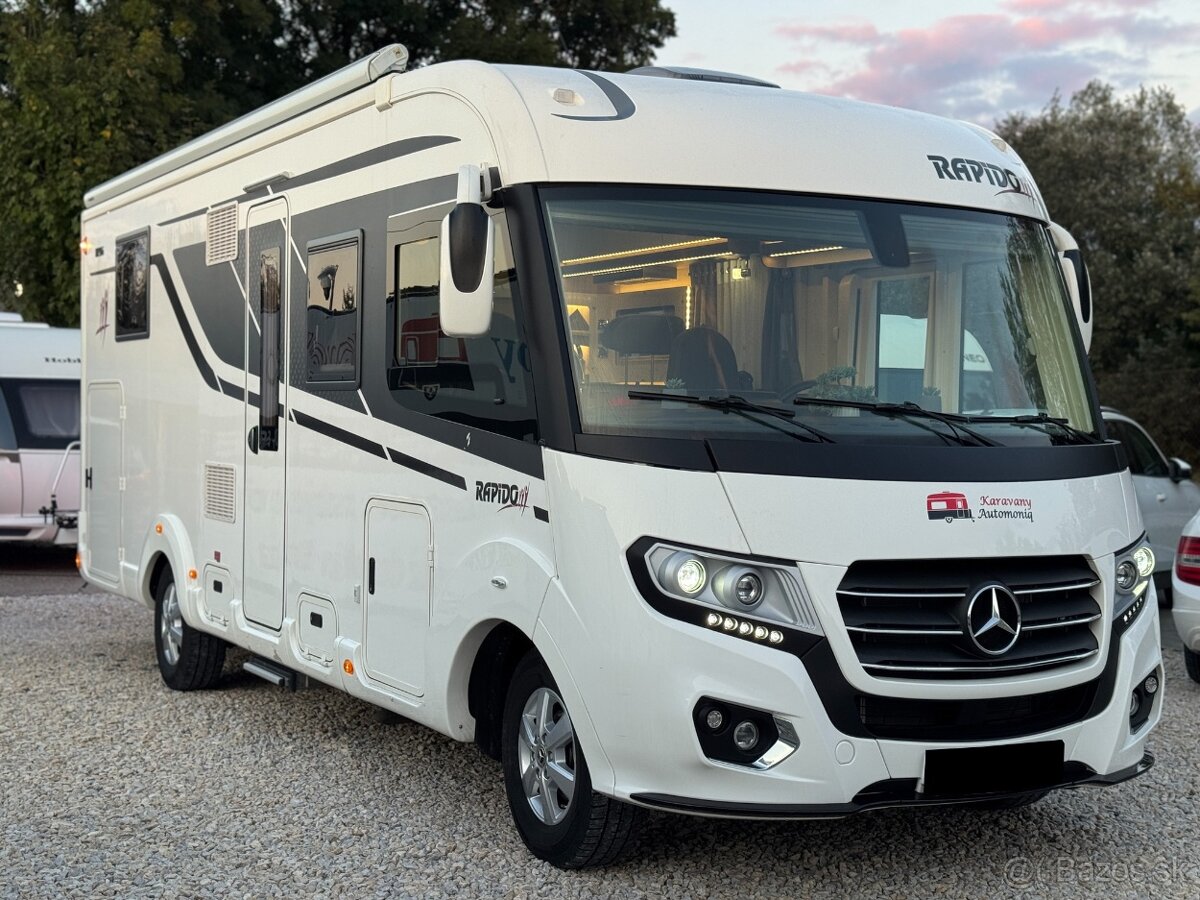 Rapido M96 Mercedes Markíza, Klíma, Solar, El. nohy, ALKO