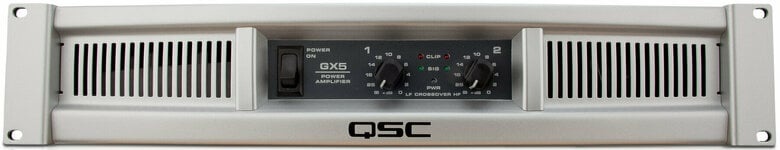 Predam Stereo výkonový zosilňovač QSC GX5 
+ case

