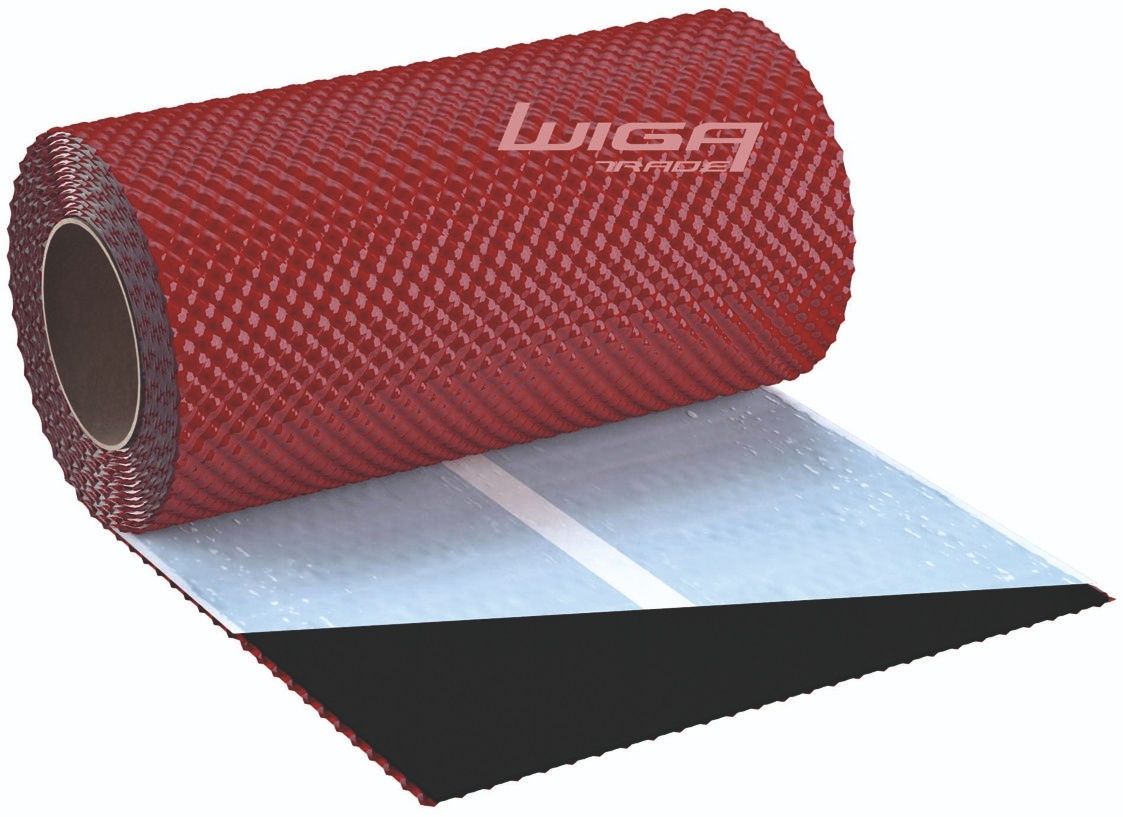 Komínový strešný pás ALU Plus hnedý 30 cm x 5 bm