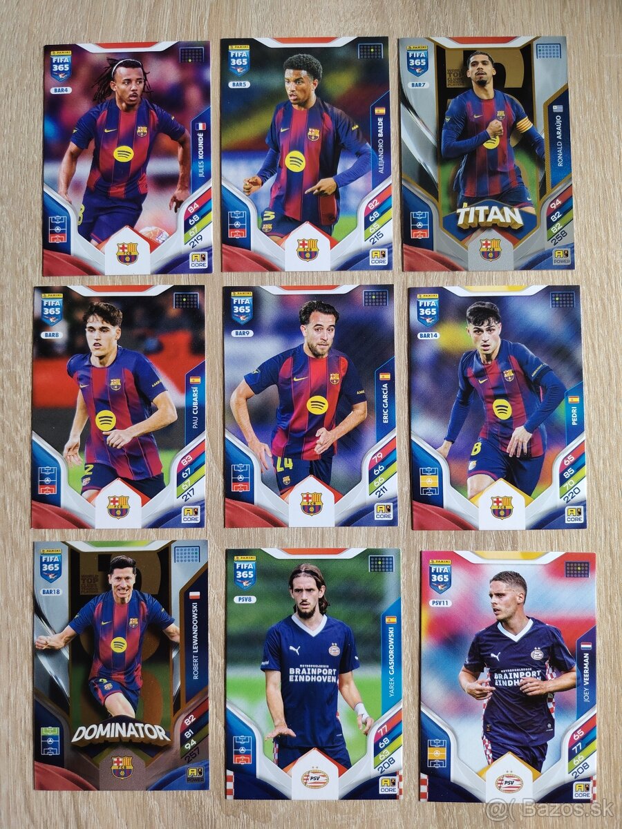 FIFA 365 2026 - futbalové kartičky