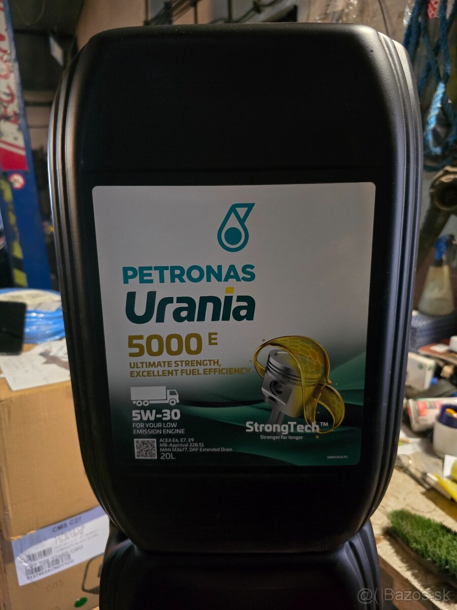 Olej Petronas Urania 5000E 5w30 20l.balenie