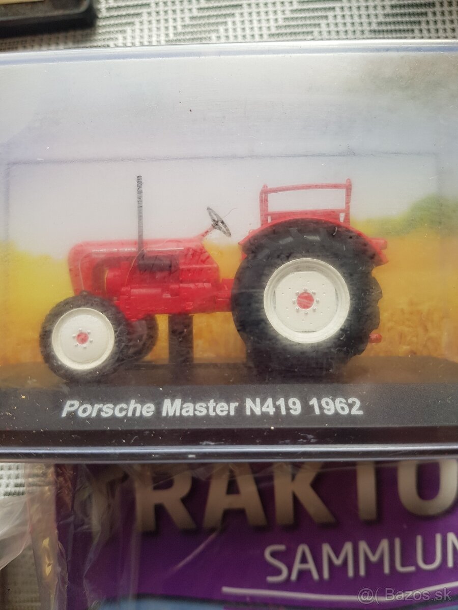 Traktory kovové plus iné veci