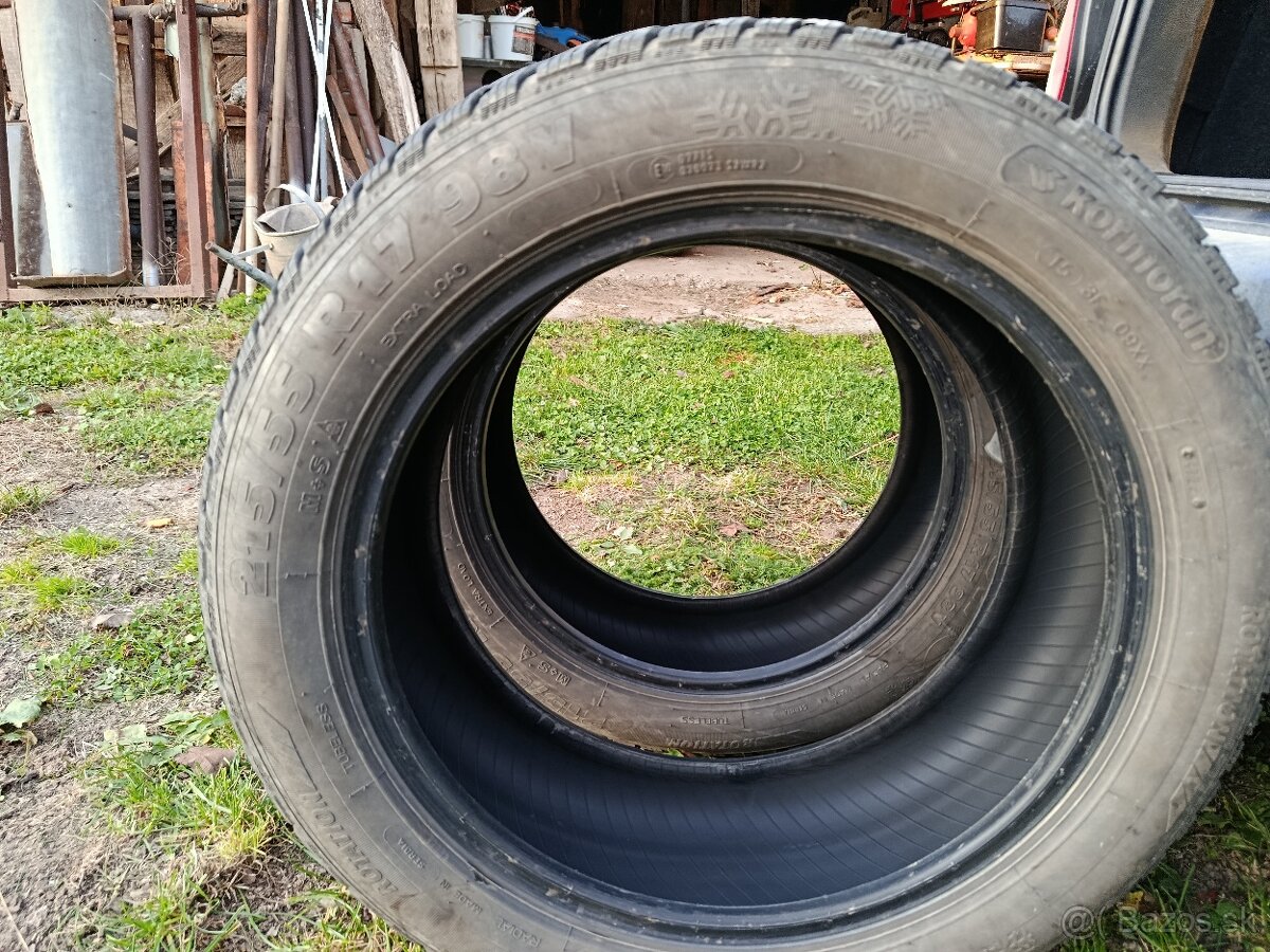 215/55r17 zimné kormoran