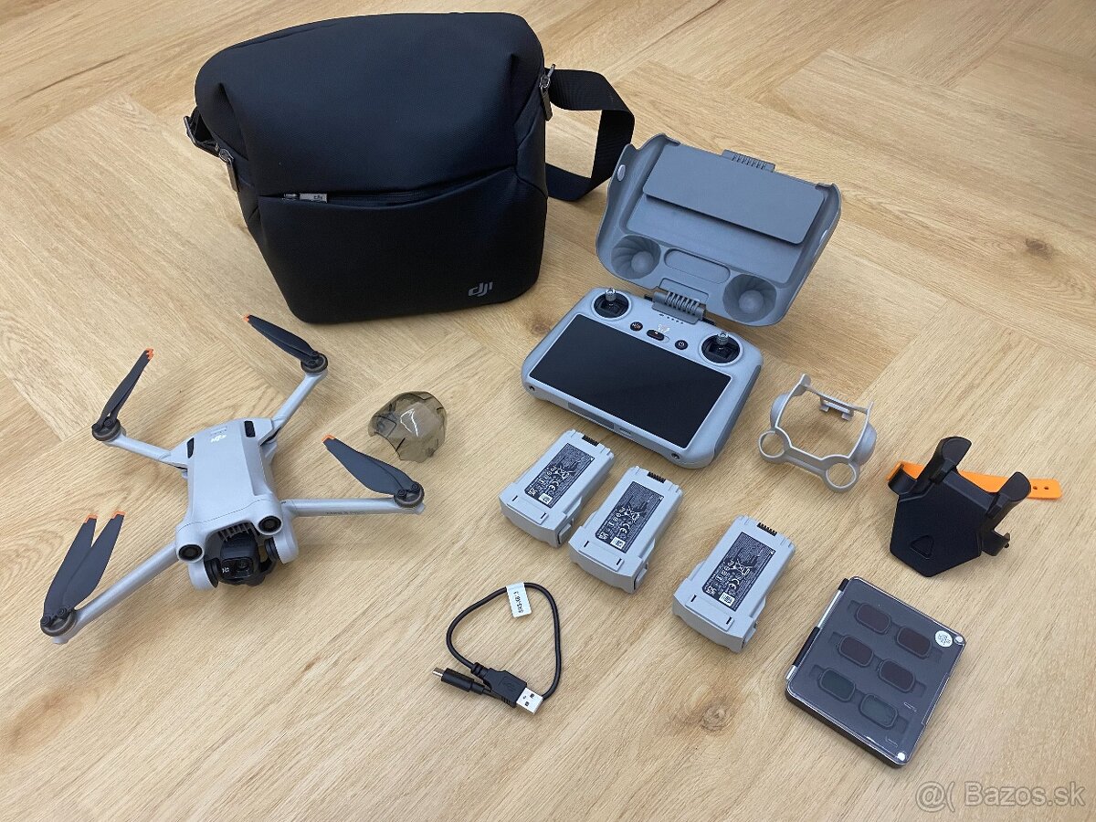 DJI mini 3 Pro Fly More Combo + výška 500m