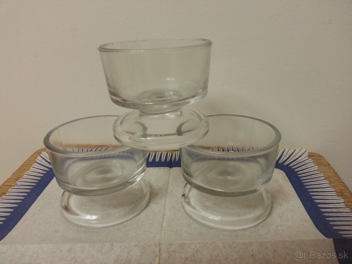 Pudingové poháre / dezertné misky (3 ks)