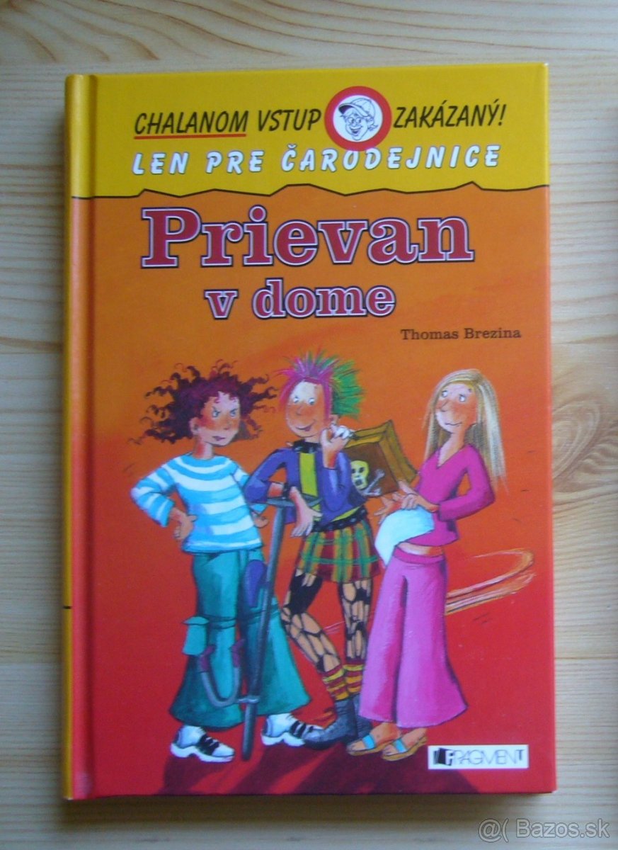 Kniha Prievan v dome z edície Chalanom vstup zakázaný