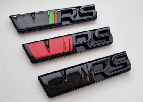 SKODA VRS LOGO RS NAPIS ZNAK RS