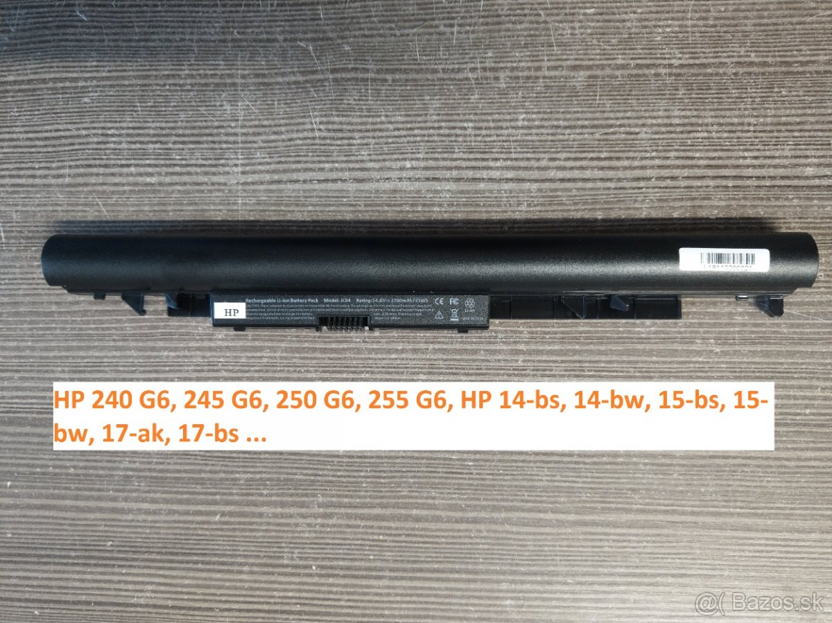 Baterka na HP 240 G6, 245 G6, 250 G6, 255 G6, HP 14-bs, 14-b