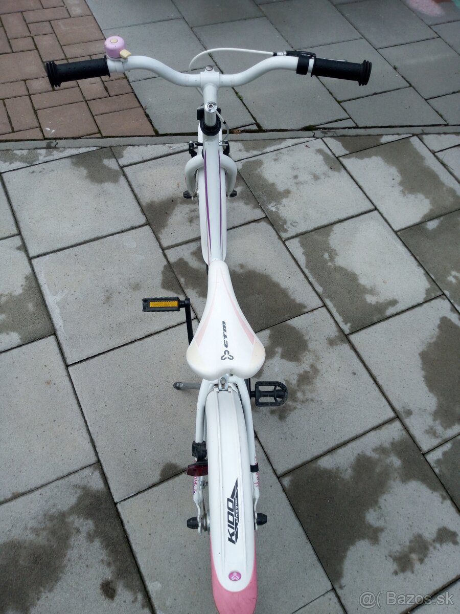 dievčenský detský bicykel CTM