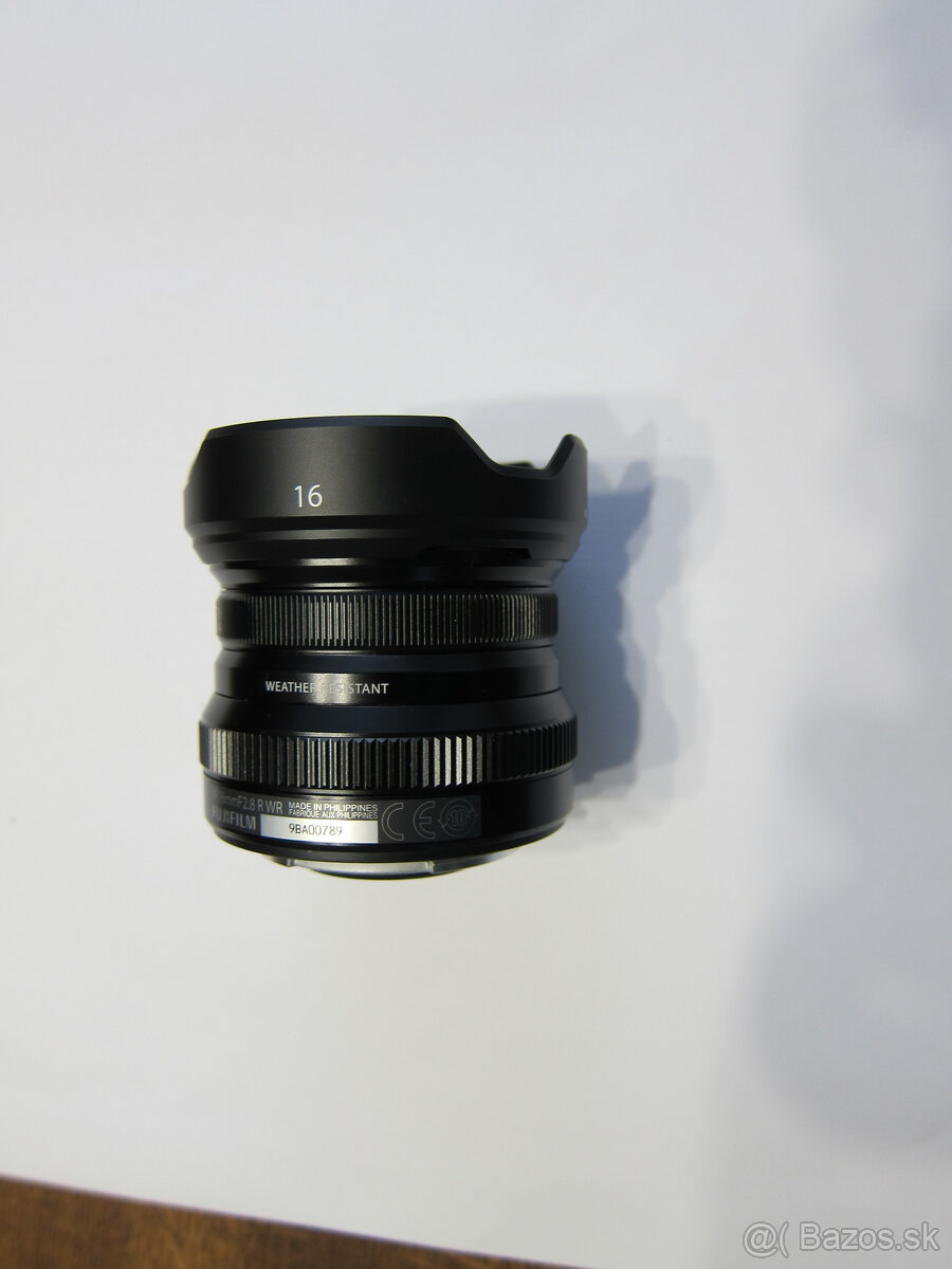 Fujifilm XF 16 mm, f 2,8