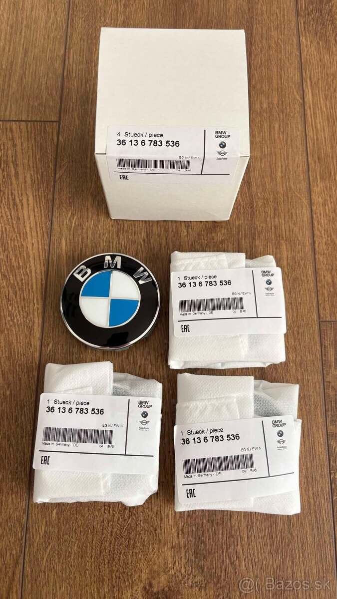 Original krytky kolies BMW