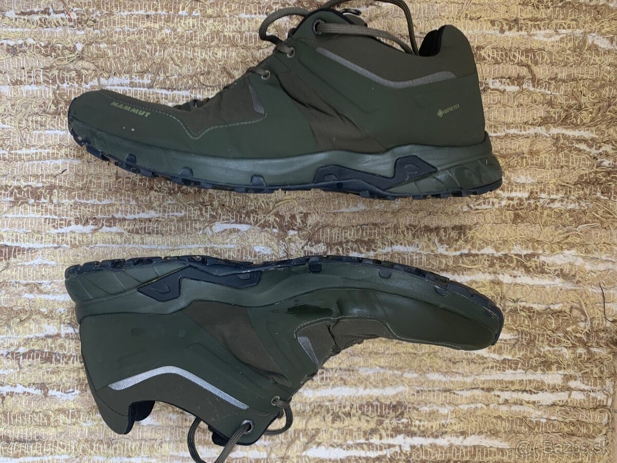 Pohodlná nízka turistická obuv Mammut Ultimate Pro Low GTX