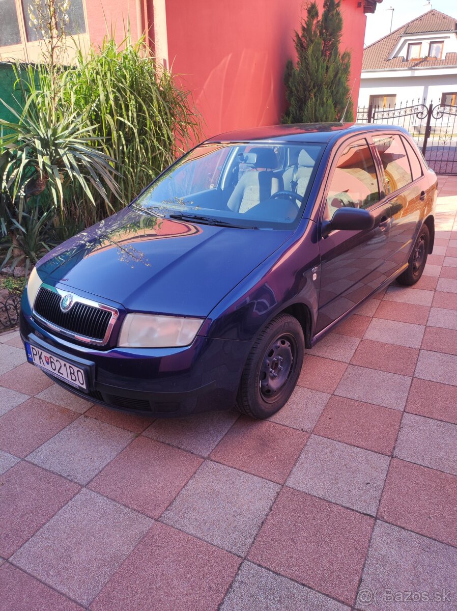 Predám Škoda Fabia 1,4 MPI r.v. 2002