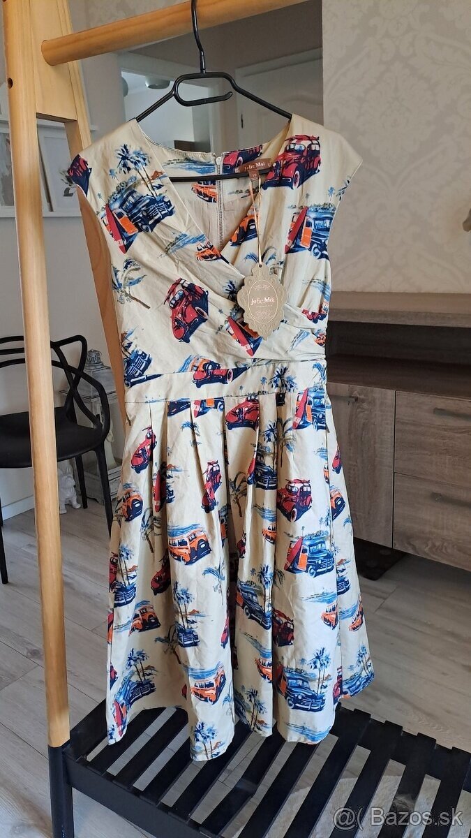 Štýlové šaty Jolie Moi veľkosť M/38 . Nové s visačkou.