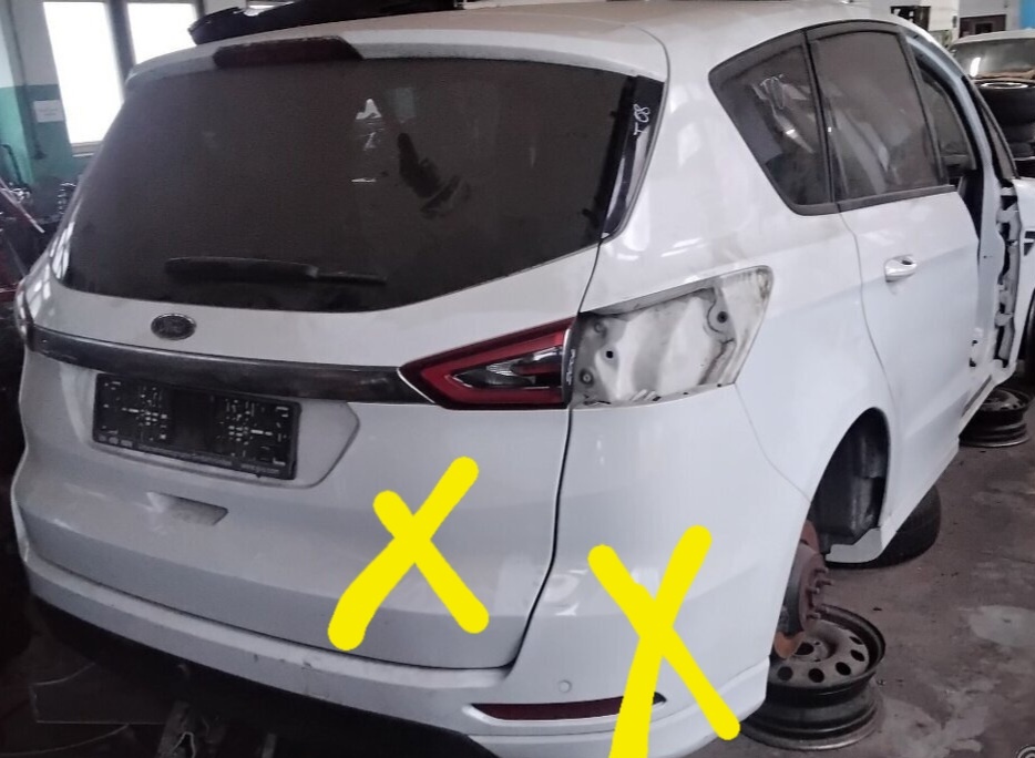 FORD S-MAX 2.0 TDCI 2016 predám DVERE PRAVÉ ZADNÉ spolujazdc