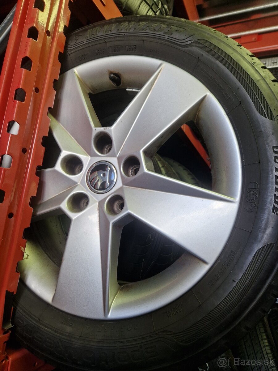 205/55R16 škoda originál komplet leto