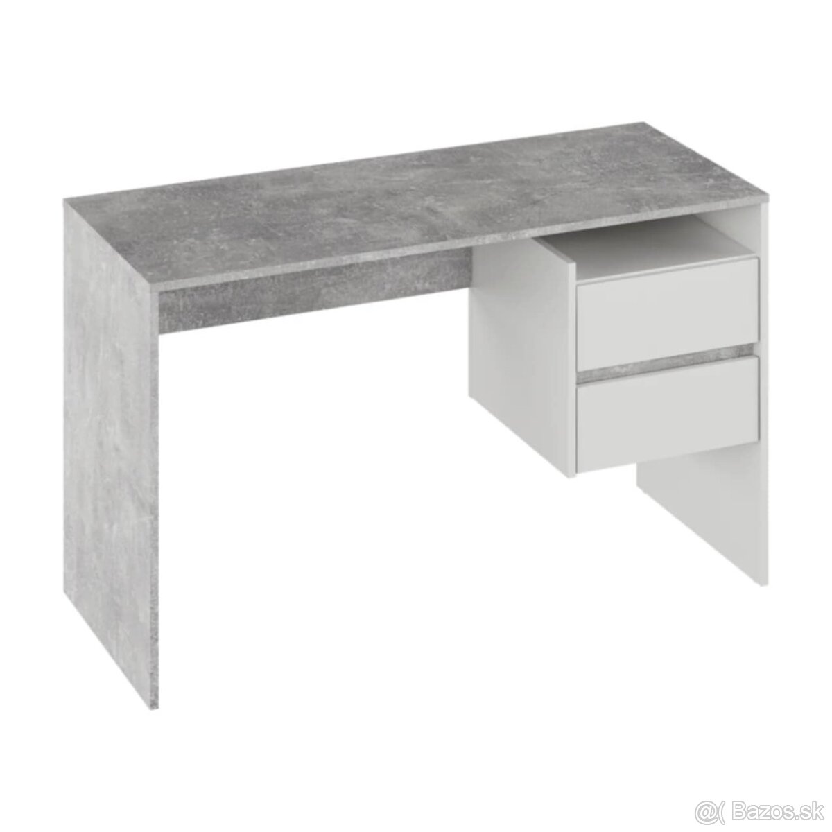 Pisací stôl beton/biela kupovany 7/2024