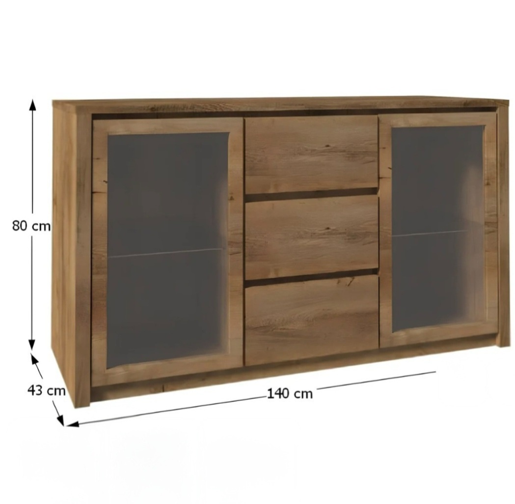 KOMODA 140x80x43cm