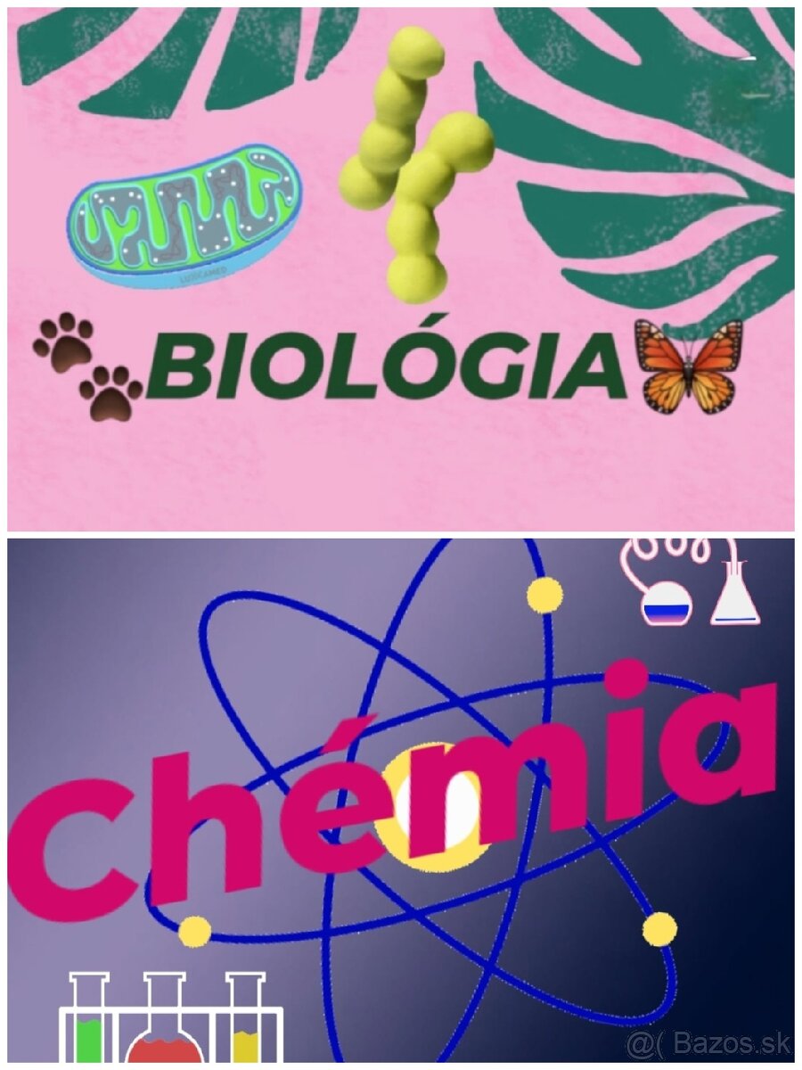 Doučovanie Biológia Chémia
