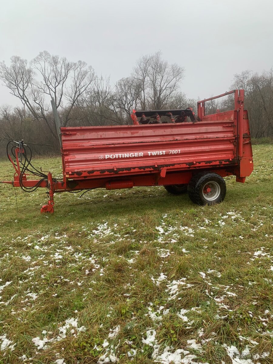 Rozmetadlo mastalneho hnoja Pottinger Twist7001