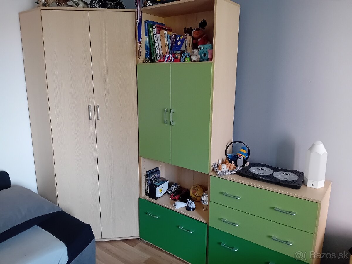Detská izba-skriňa a posteľ