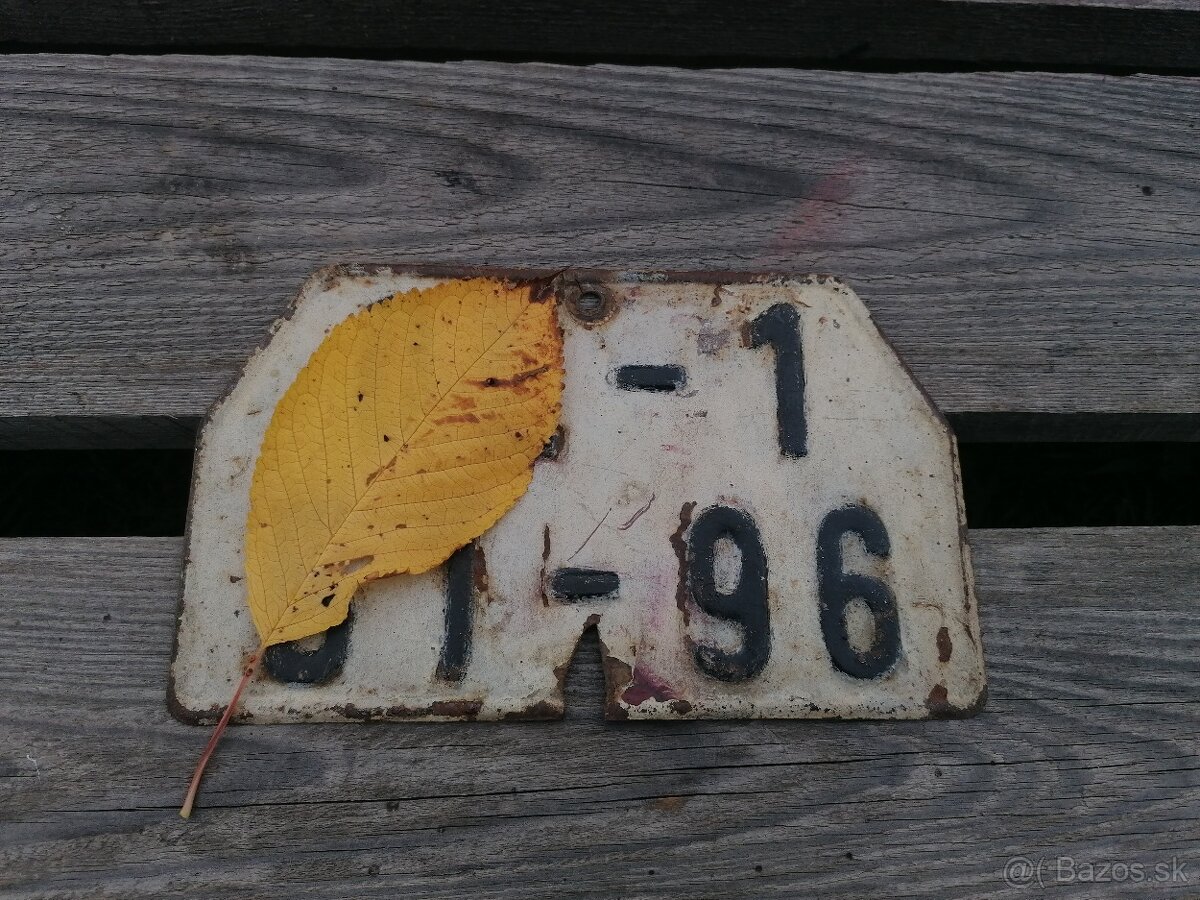 Stará ŠPZ na Jawa, CZ, 350, 250, 175, 125