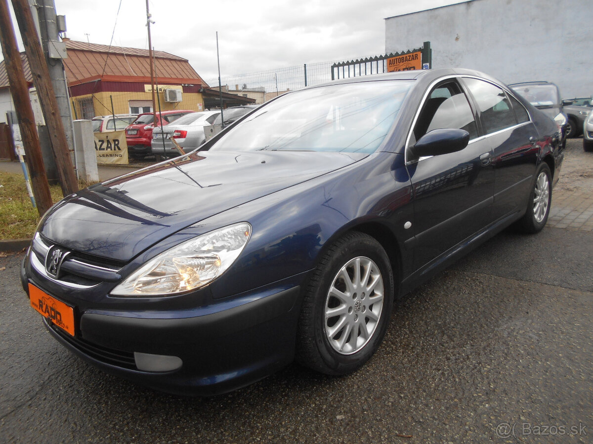 Peugeot 607 2.2 HDi Diamant A/T - AJ NA SPLÁTKY