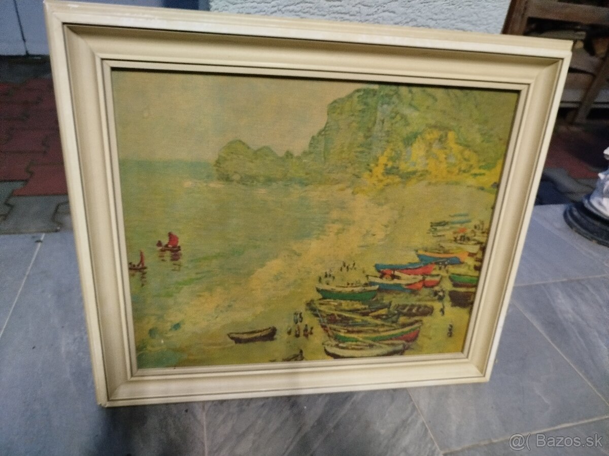 Stary obraz malba rezervovane