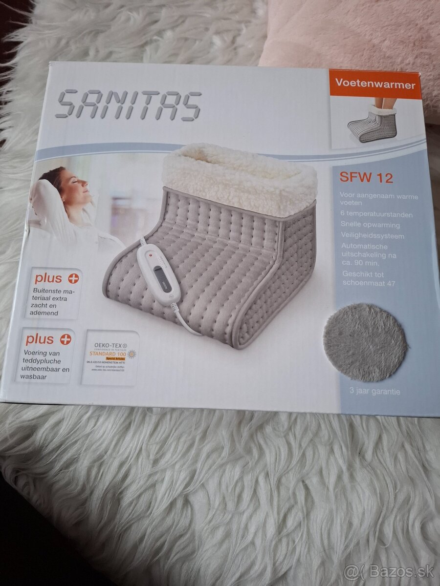 Elektricky ohrievač nôh