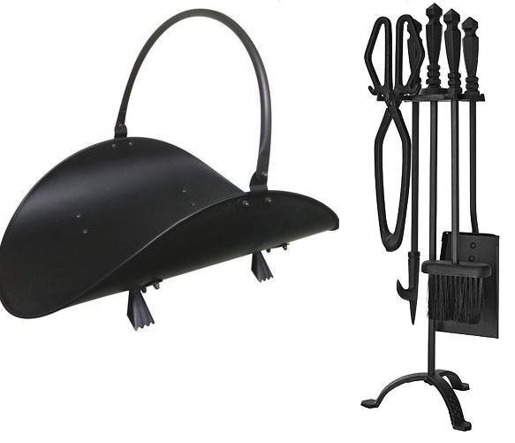 Noša na drevo + sada náradia ku krbu