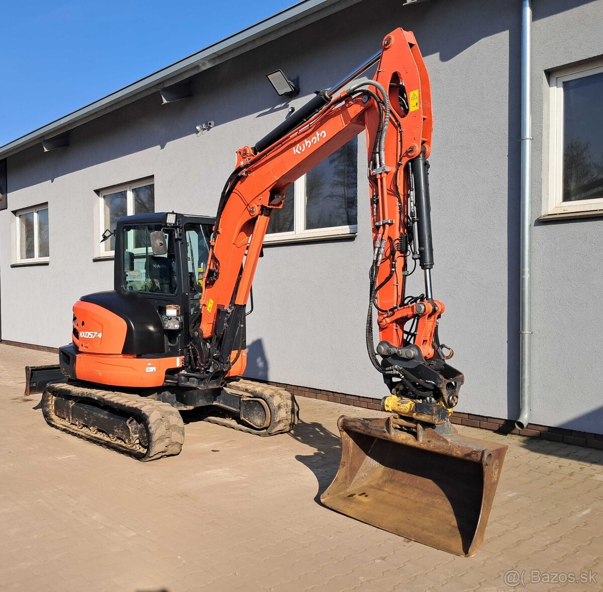Kubota KX057-4 Rototilt ENGCON