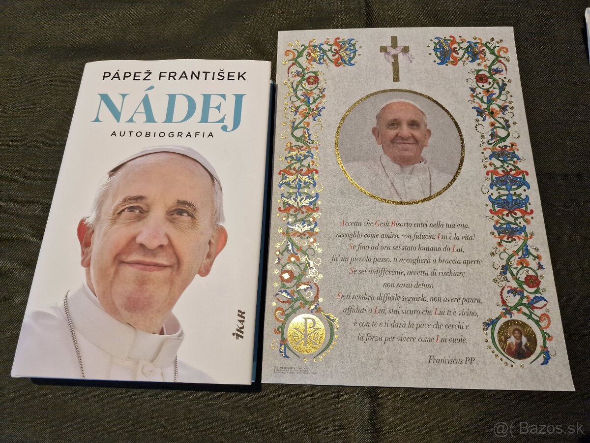 Predam knihu a obraz na pergamenovom papieri