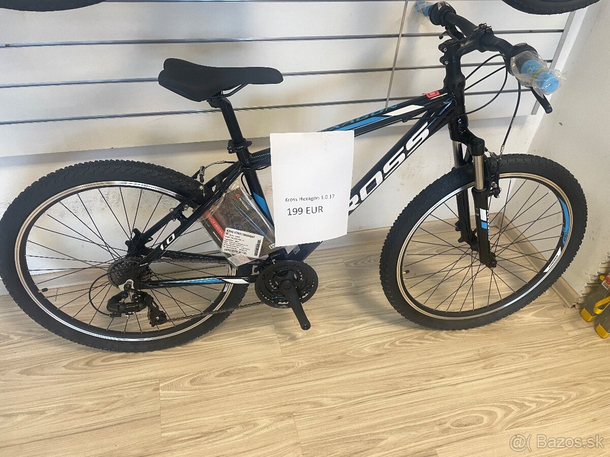 Predám nový nikdy nejazdený juniorský bicykel Kross Hexagon