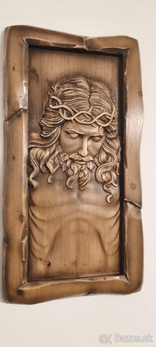 Drevený obraz 45×84cmhr.4cm.