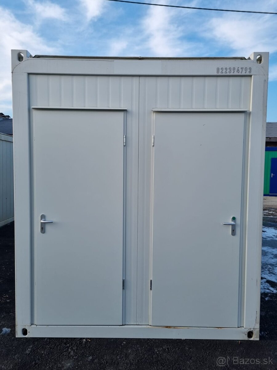 Sanitárny kontajner WC, + sprchy