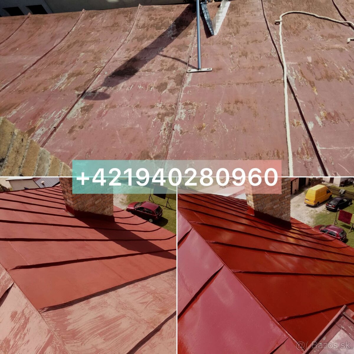 🟢✅MAĽOVANIE STRECH 🟢✅NATERANIE /ZARUKA NA PRACU 🟢✅