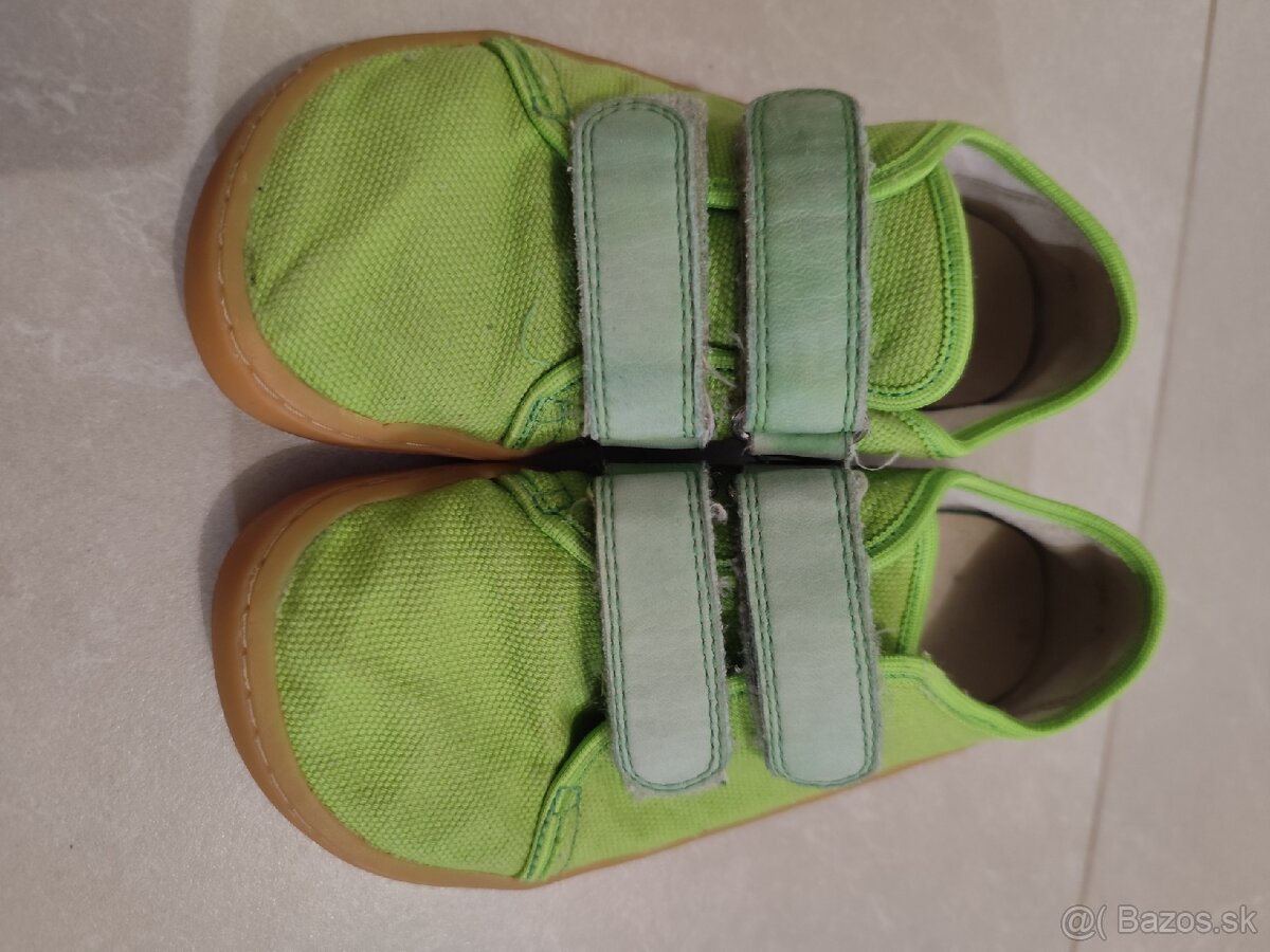 Detské barefoot topánky Freddo, veľkosť 28