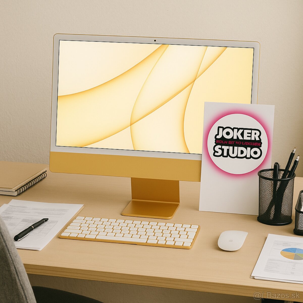 iMac 24" 4.5K Apple 8-core 8GB 256GB yellow