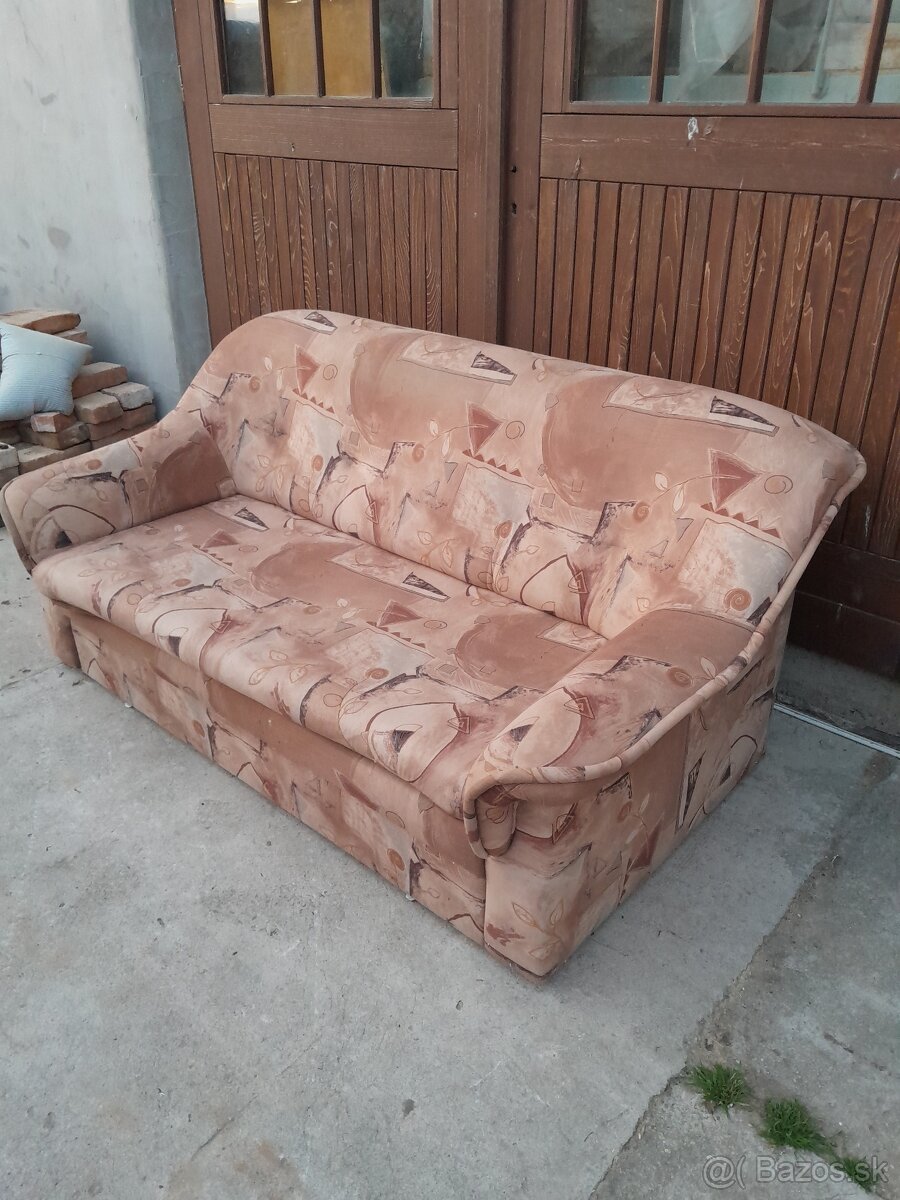 Predám rozťahovací gauč možnosť dovozu