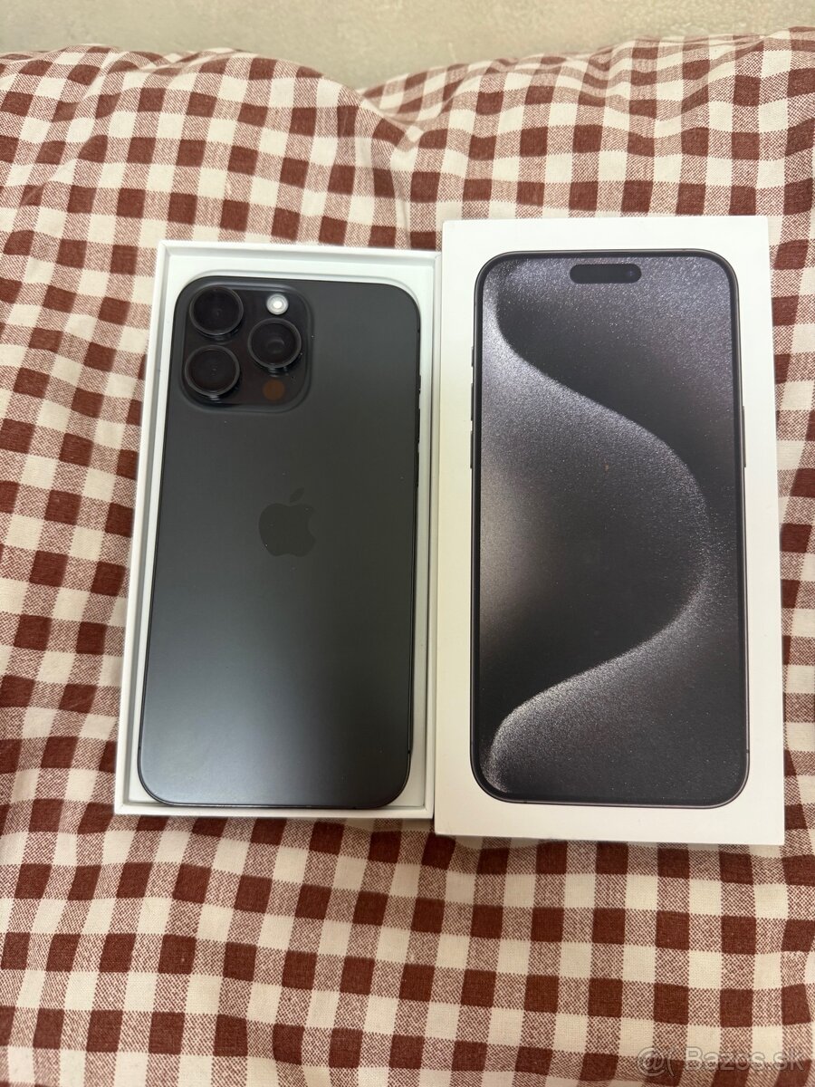 Predám iPhone 15 Pro Max vo výbornom stave