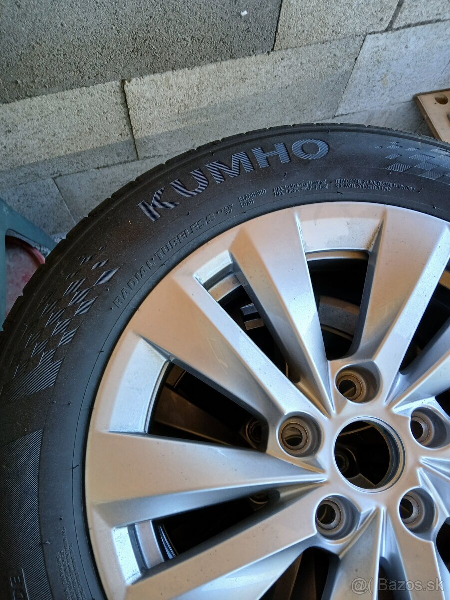 Predám letne pneumatiky 205/60r16