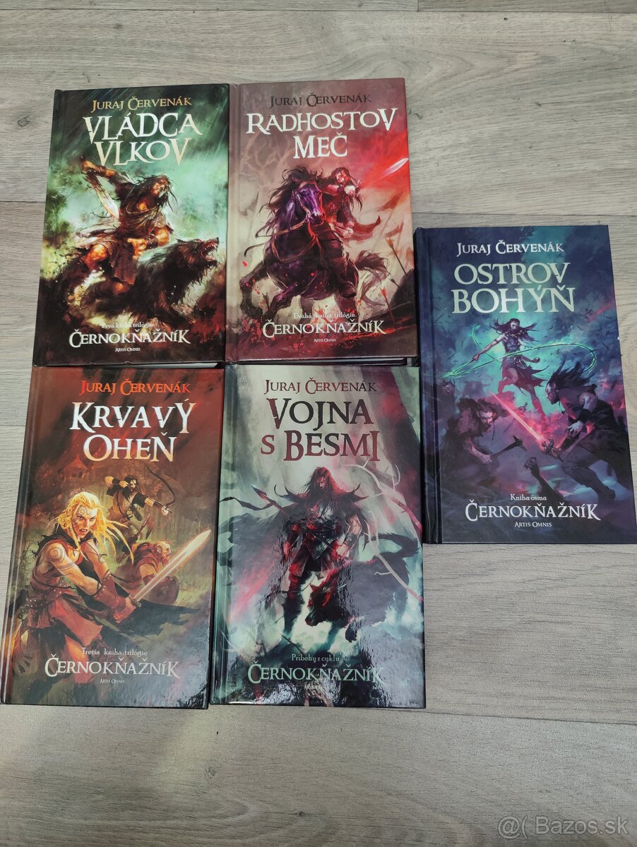 Predam Knihy Juraj Cervenak seria Cernoknaznik