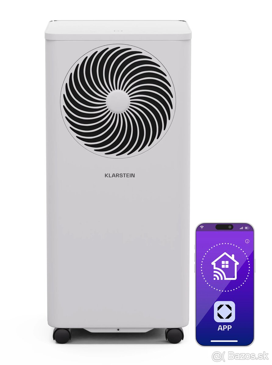 Mobilna klimatizacia Klarstein Aero Ring Smart 9K biela
