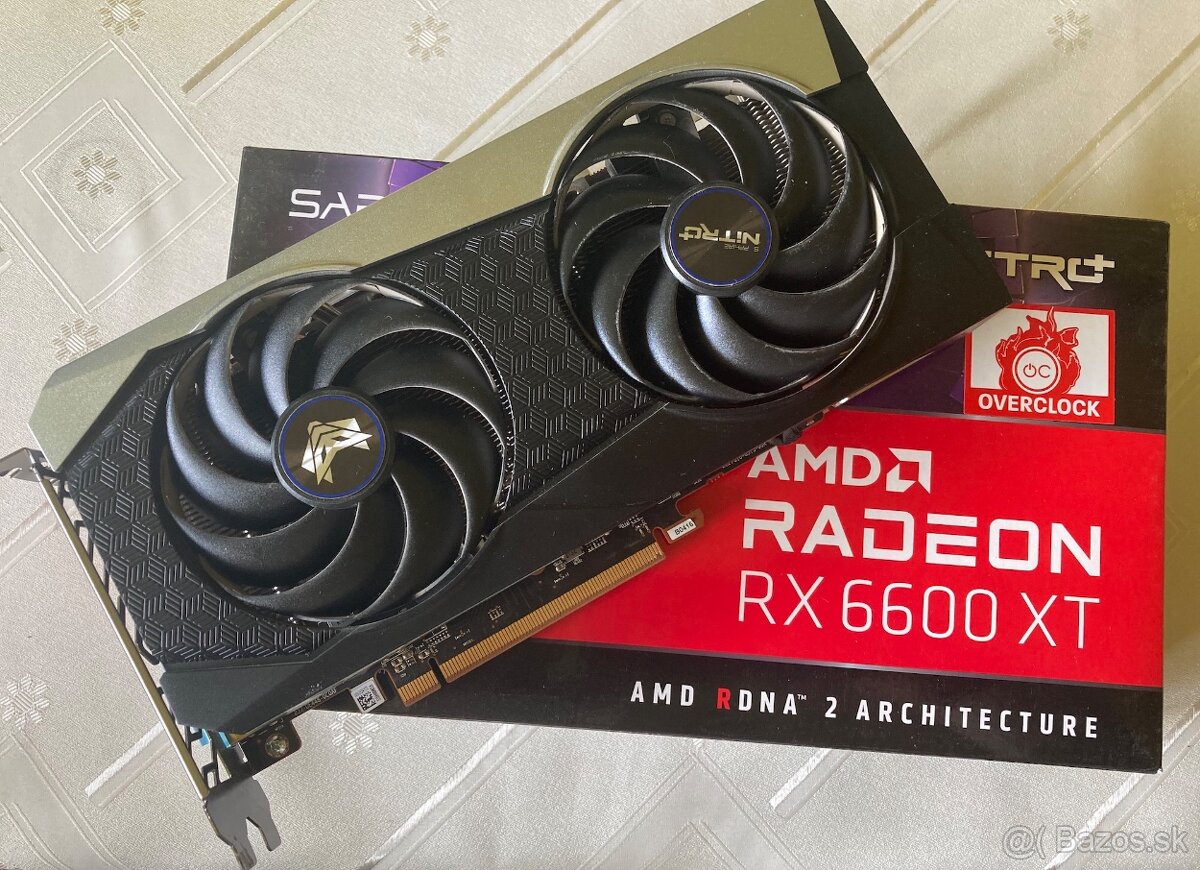 Sapphire Nitro+ AMD Radeon RX6600XT Gaming OC 8GB DDR6