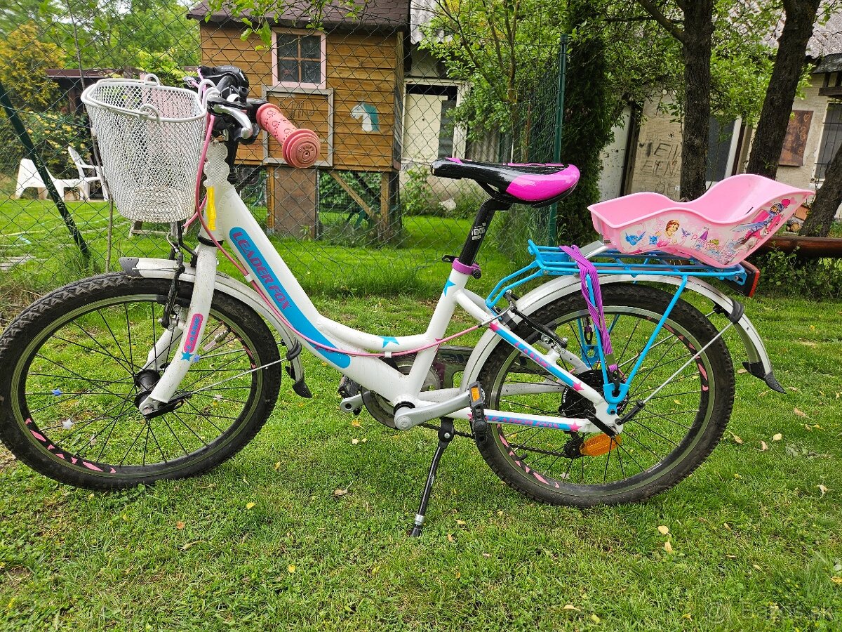 Bicykel LEADER FOX LASSIE 20" biela