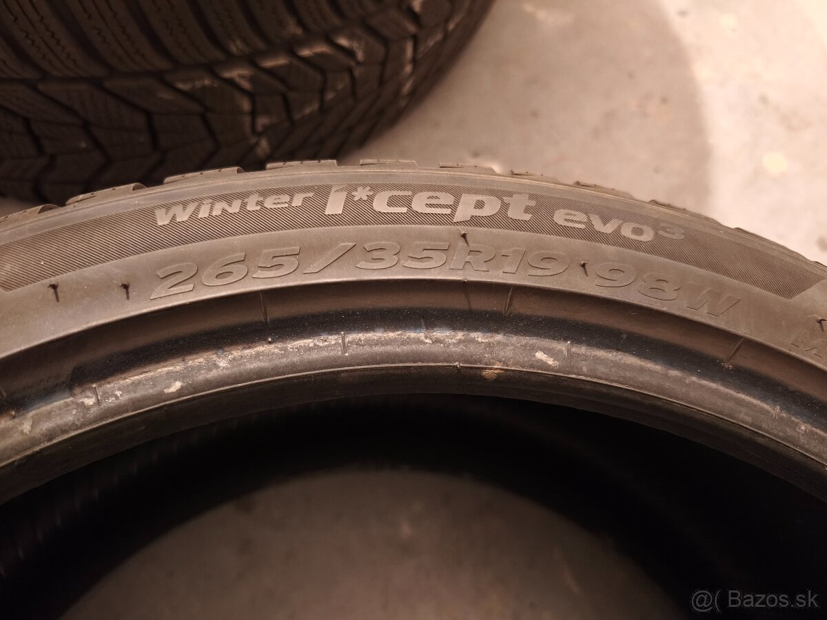 2ks zimne pneu Hankook 265/35 R19