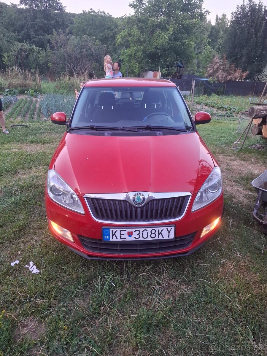 Škoda Fabia 1.6TDi, ťažné