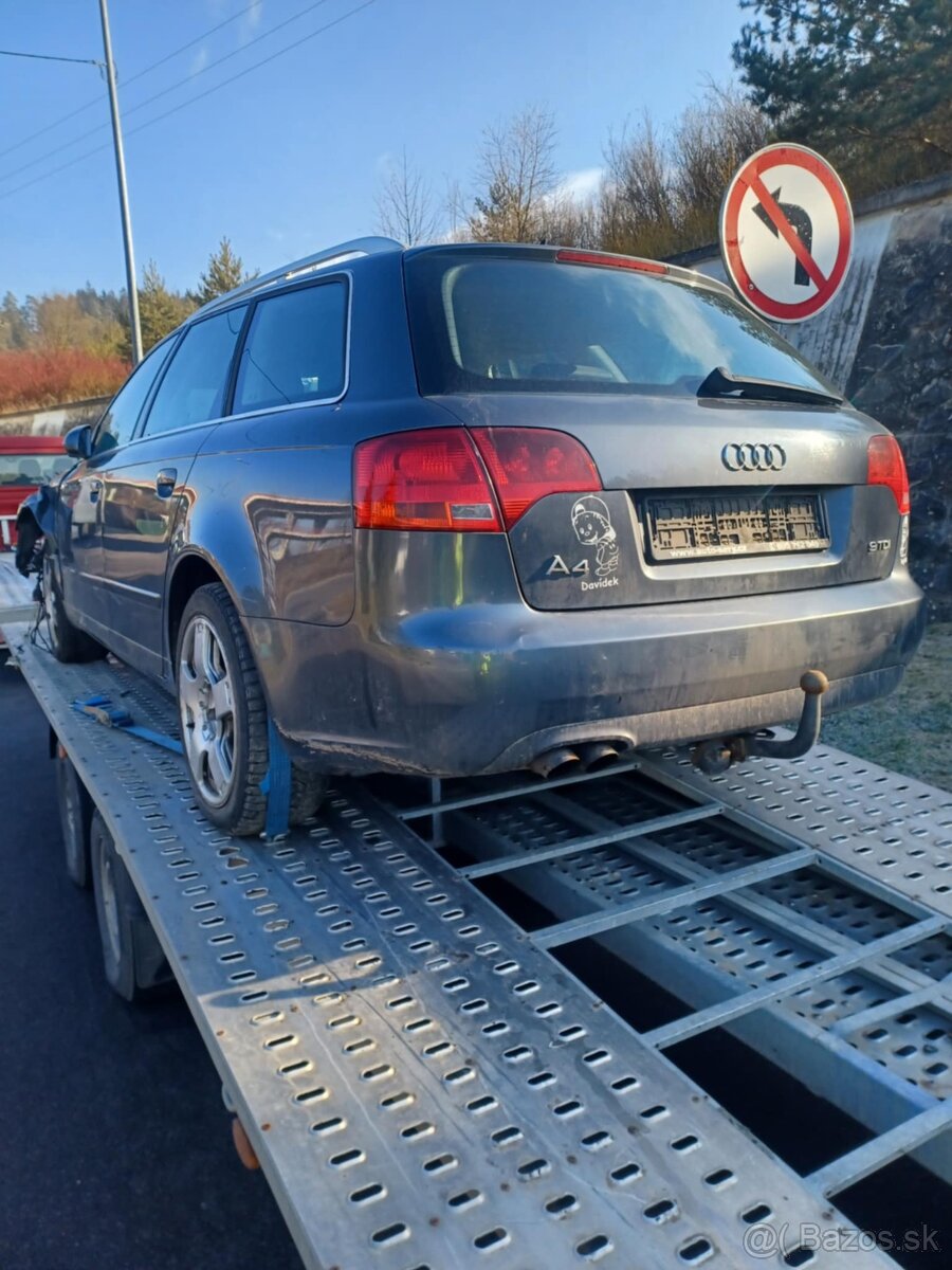 Rozpredám Audi A4 B7 1.9Tdi 85kw BKE