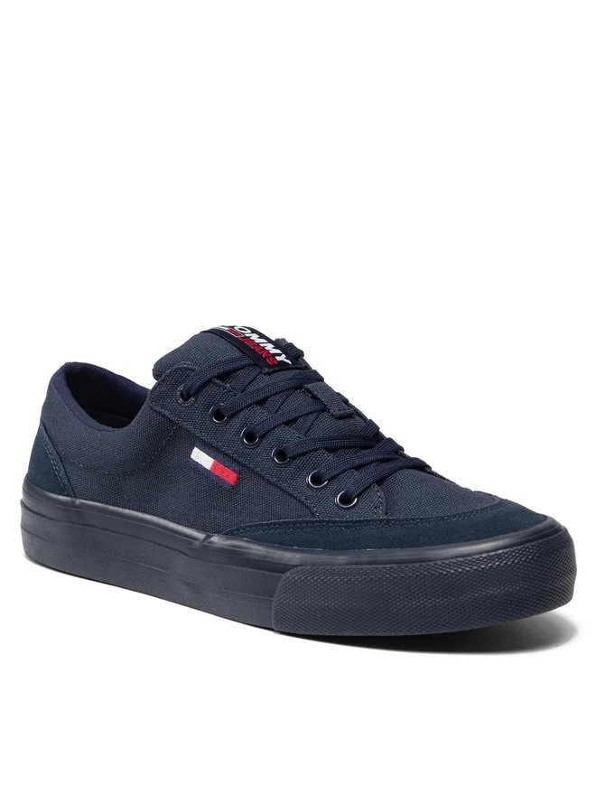 Predám nové tmavomodré platené Sneakersy Tommy Jeans 42