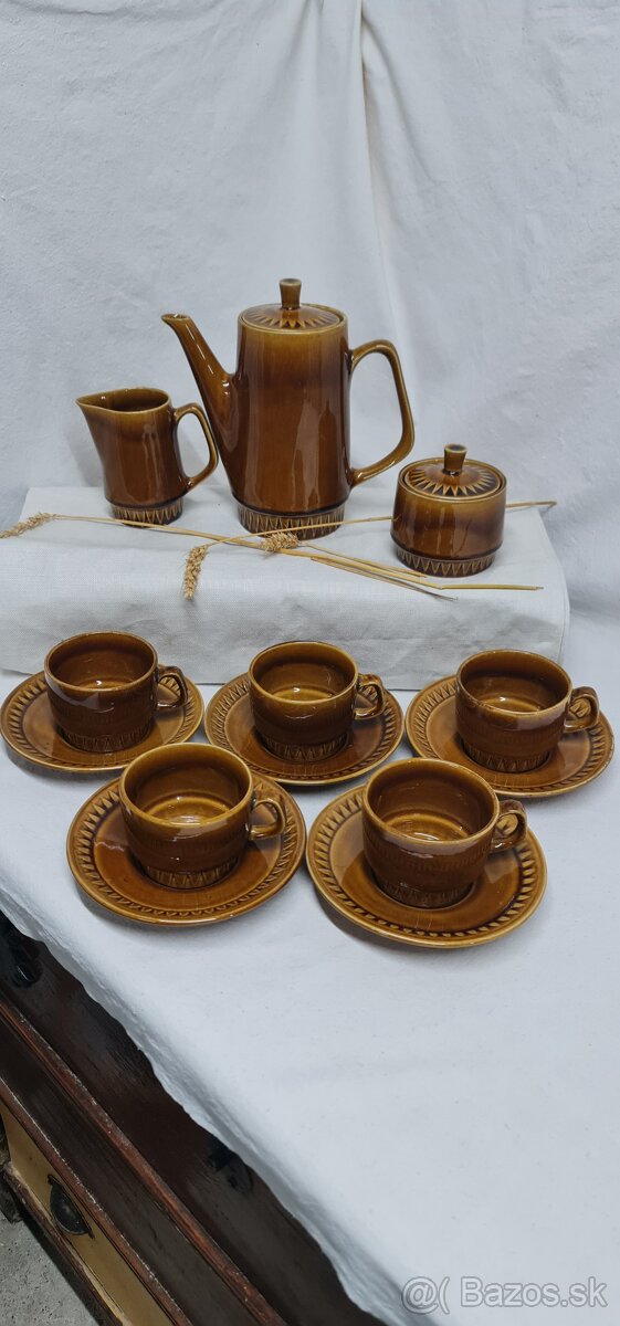 Čajová súprava KERA VITRAL Czechoslovakia ✨️